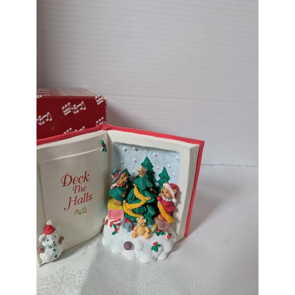 Vntg. CRISTMAS San Francisco Music Box Company. We Wish You A Merry Cristmas - Picture 1 of 7